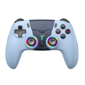 RGB Pro Wireless Gaming Controller – Bluetooth Gamepad for PS5, PC, Android & iOS with 6-Axis Motion Control